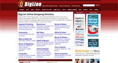 Desktop Screenshot of biglion.com